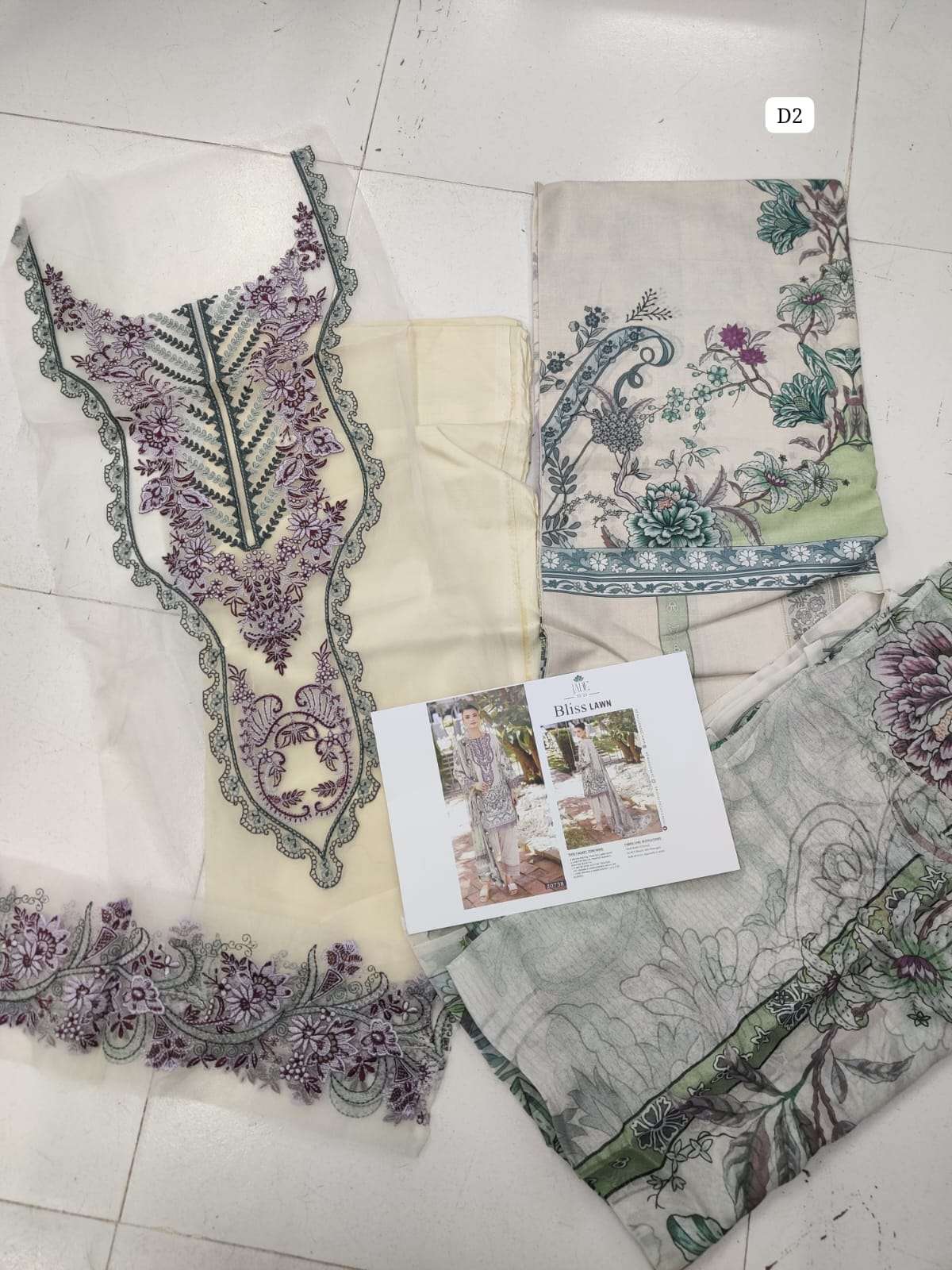 BLISS LAWN VOL-01 SPRING SUMMER 2025 OPEN PIC BY JADE